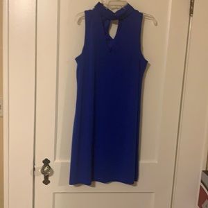 Royal blue dress